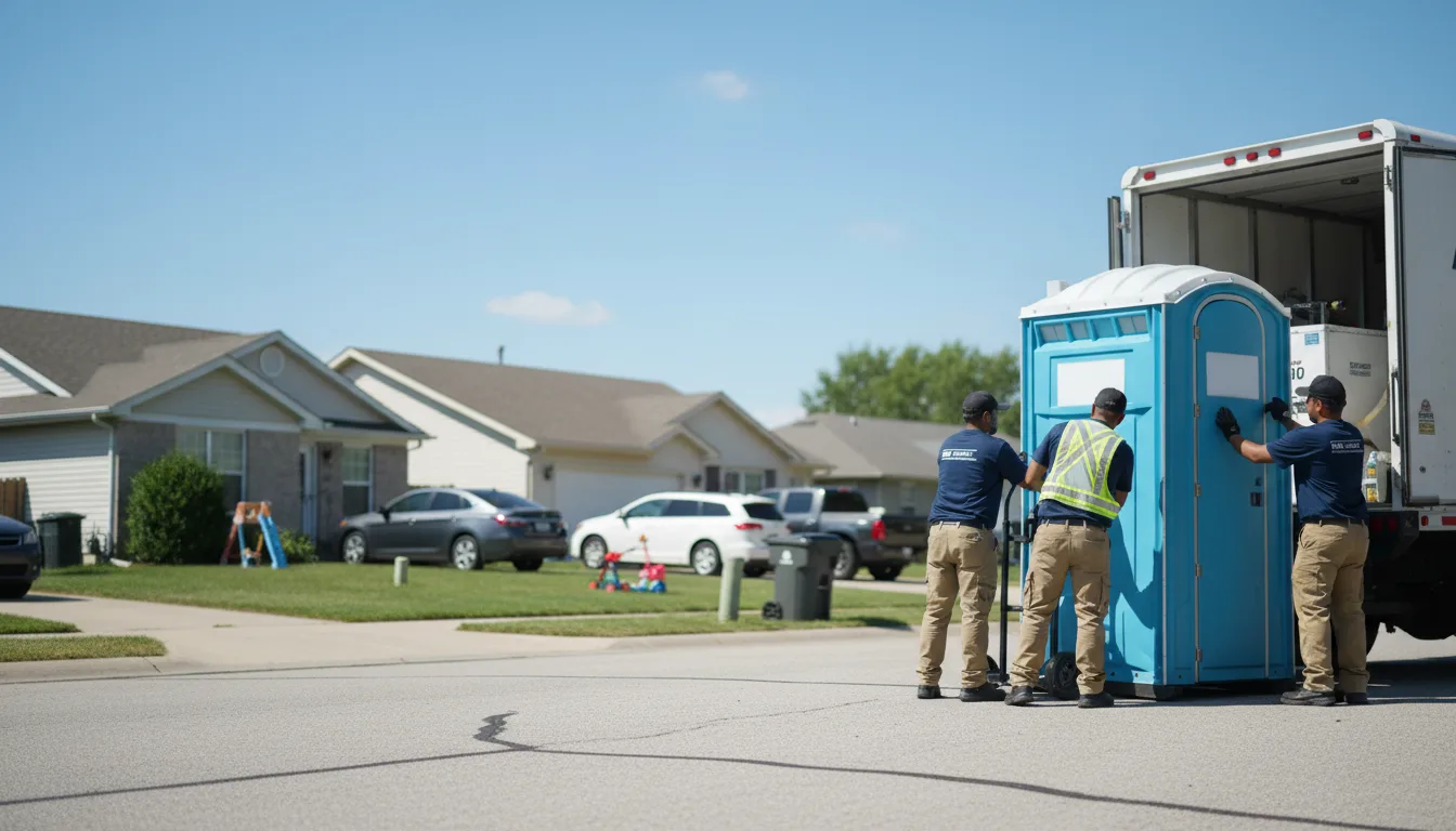 Standard Porta Potty Rentals in Odell, IL near me